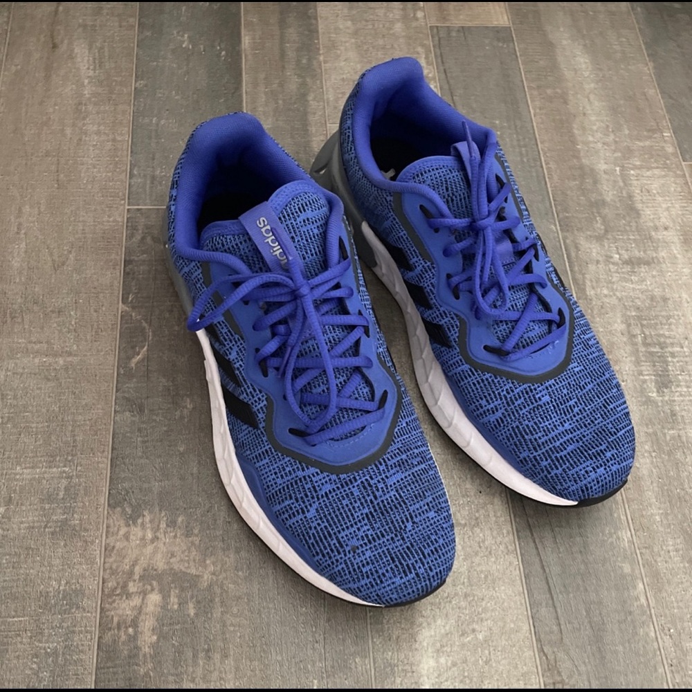 Blue Adidas Kaptir Running shoes size 12